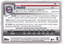 Load image into Gallery viewer, 2020 Bowman Eddie Rosario #49 Minnesota Twins
