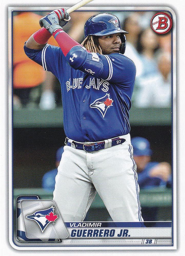 2020 Bowman Vladimir Guerrero Jr. #50 Toronto Blue Jays