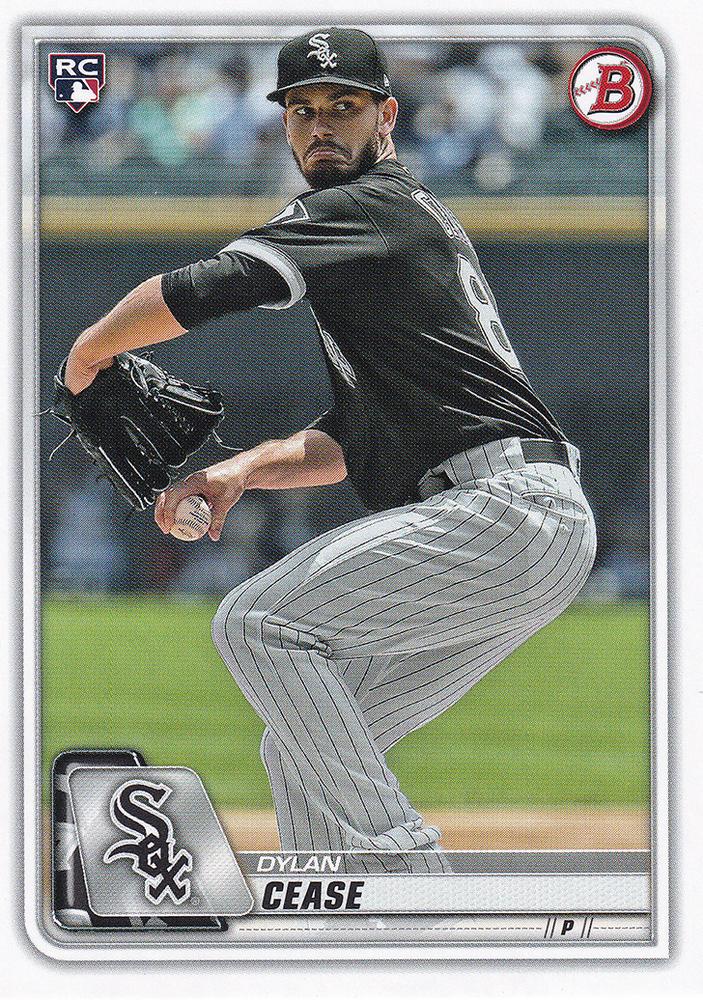 2020 Bowman Dylan Cease RC #58 Chicago White Sox