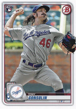 Load image into Gallery viewer, 2020 Bowman Tony Gonsolin RC #63 Los Angeles Dodgers
