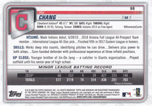 Load image into Gallery viewer, 2020 Bowman Yu Chang RC #66 Cleveland Indians
