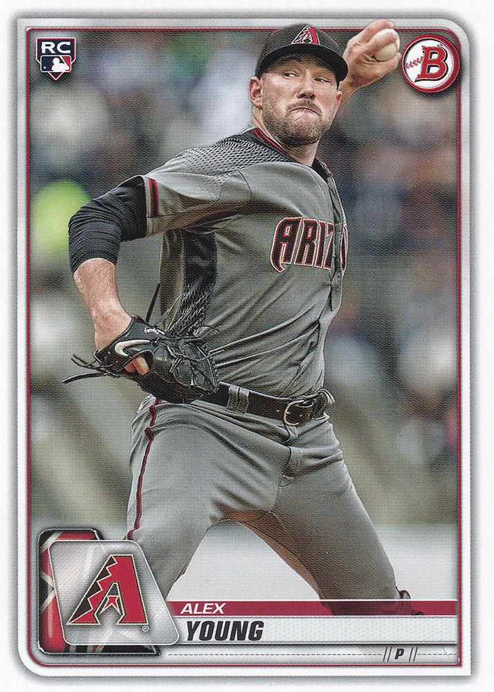 2020 Bowman Alex Young RC #69 Arizona Diamondbacks