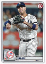Load image into Gallery viewer, 2020 Bowman Gleyber Torres #74 New York Yankees
