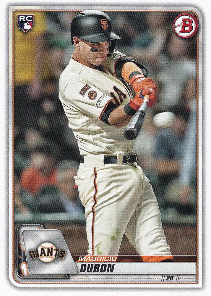 2020 Bowman Mauricio Dubon RC #76 San Francisco Giants