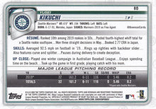 Load image into Gallery viewer, 2020 Bowman Yusei Kikuchi #80 Seattle Mariners
