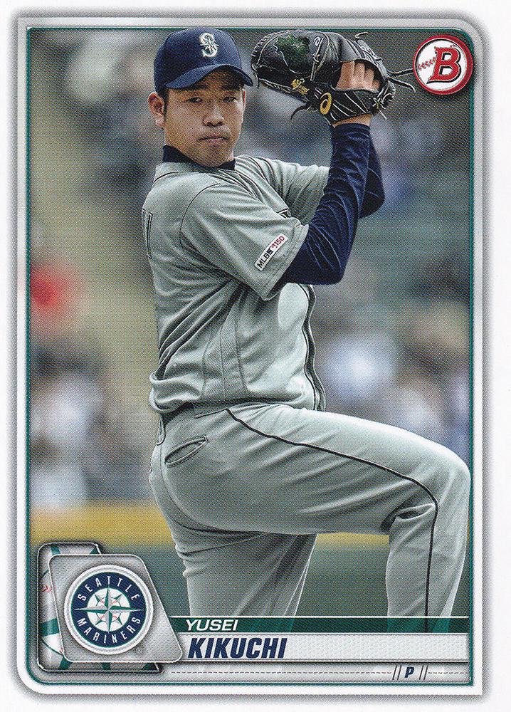 2020 Bowman Yusei Kikuchi #80 Seattle Mariners