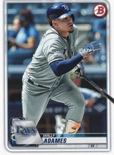 Load image into Gallery viewer, 2020 Bowman Willy Adames #81 Tampa Bay Rays
