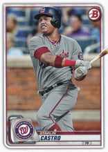 Load image into Gallery viewer, 2020 Bowman Starlin Castro #84 Washington Nationals
