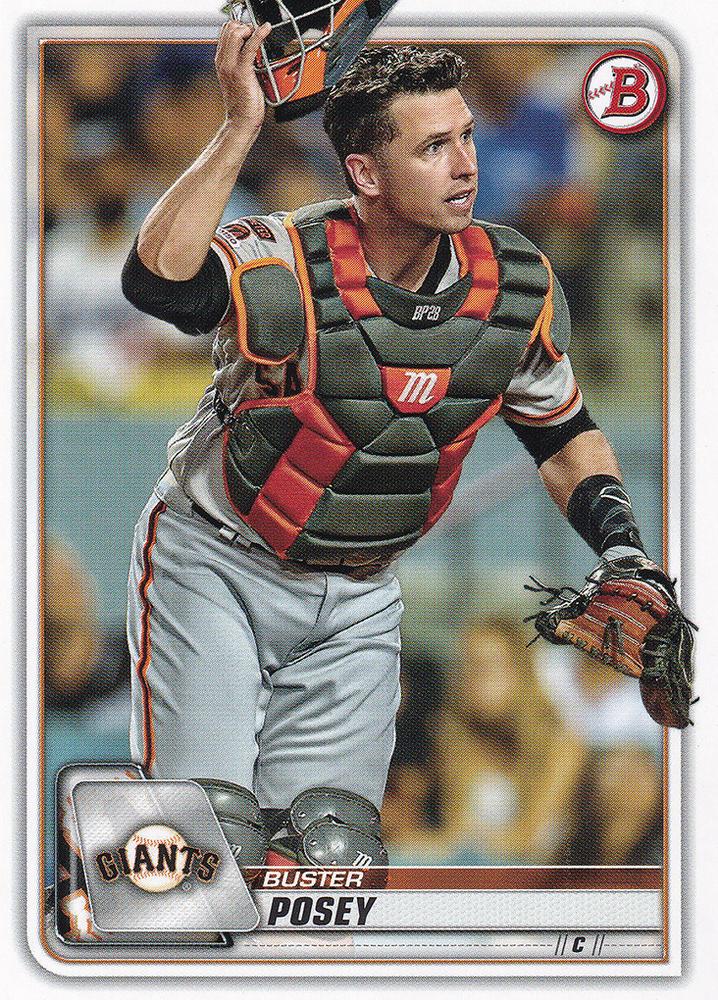 2020 Bowman Buster Posey #86 San Francisco Giants