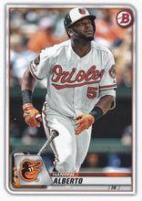 Load image into Gallery viewer, 2020 Bowman Hanser Alberto #87 Baltimore Orioles
