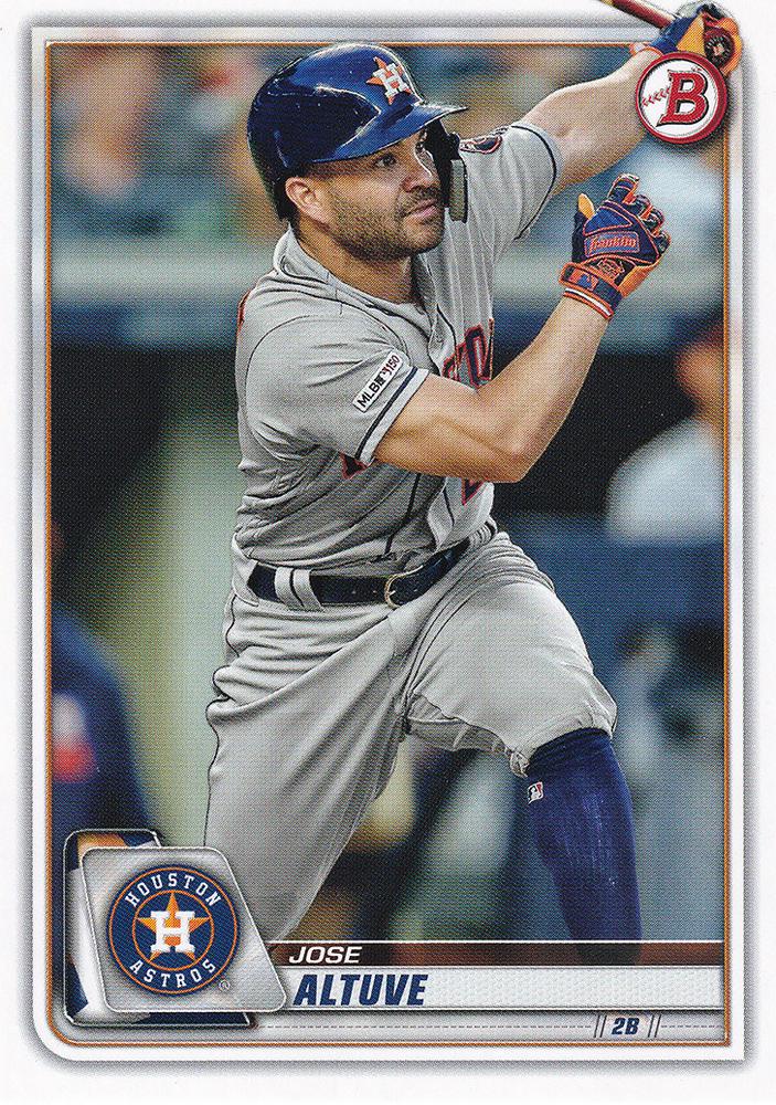 2020 Bowman Jose Altuve #88 Houston Astros