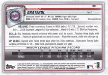 Load image into Gallery viewer, 2020 Bowman Brusdar Graterol RC #89 Minnesota Twins
