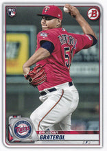 Load image into Gallery viewer, 2020 Bowman Brusdar Graterol RC #89 Minnesota Twins
