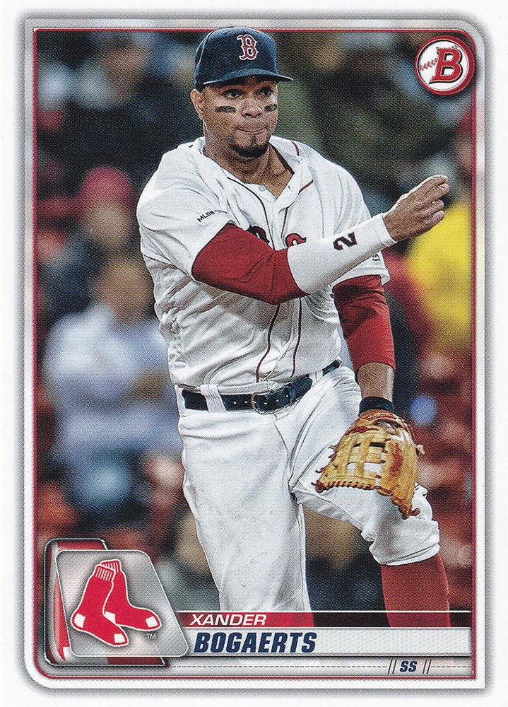 2020 Bowman Xander Bogaerts #95 Boston Red Sox