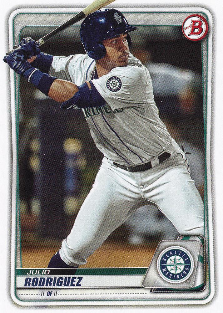 2020 Bowman Prospects Julio Rodriguez BP-19 Seattle Mariners