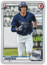 Load image into Gallery viewer, 2020 Bowman Prospects Ruben Cardenas BP-23 Tampa Bay Rays
