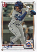 Load image into Gallery viewer, 2020 Bowman Prospects Ronny Mauricio BP-28 New York Mets
