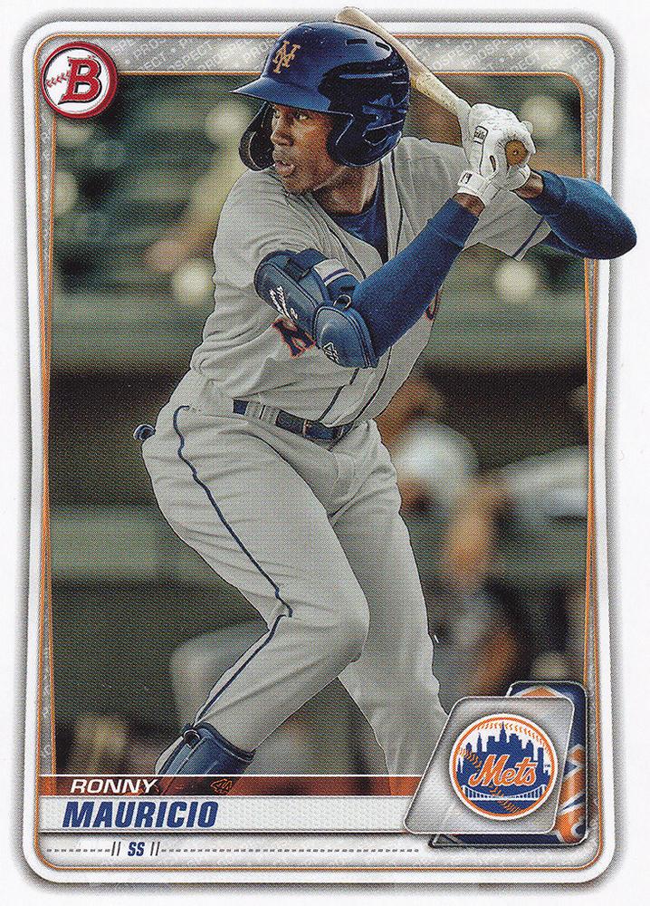 2020 Bowman Prospects Ronny Mauricio BP-28 New York Mets