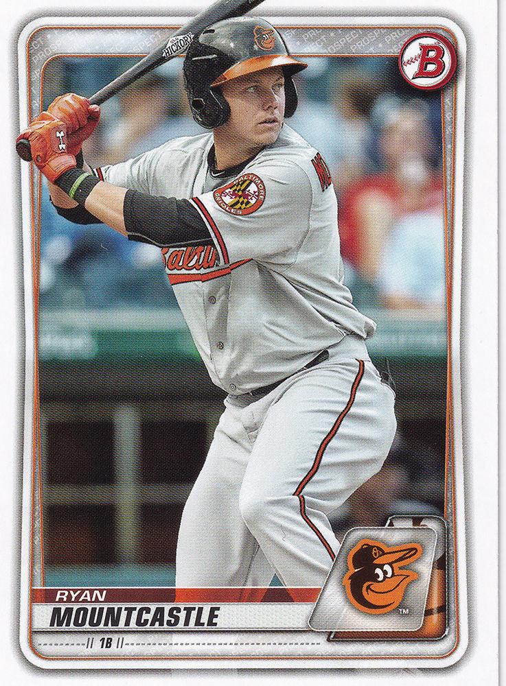 2020 Bowman Prospects Ryan Mountcastle BP-36 Baltimore Orioles