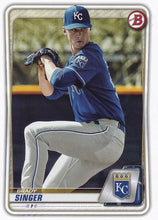 Load image into Gallery viewer, 2020 Bowman Prospects Brady Singer BP-42 Kansas City Royals

