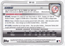 Load image into Gallery viewer, 2020 Bowman Prospects Clarke Schmidt BP-53 New York Yankees
