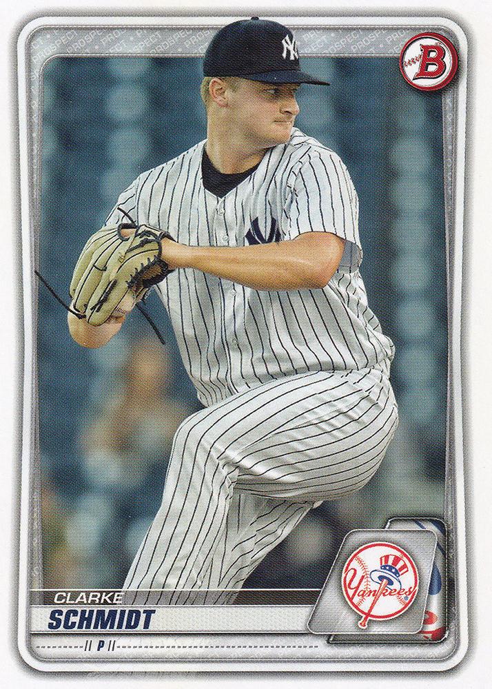 2020 Bowman Prospects Clarke Schmidt BP-53 New York Yankees
