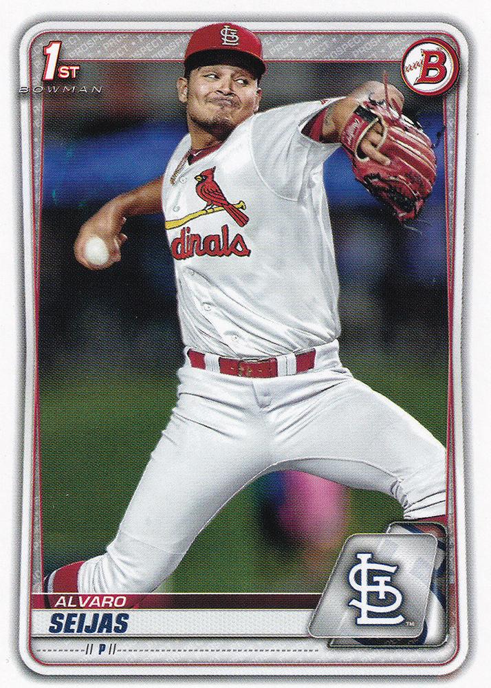 2020 Bowman Prospects Alvaro Seijas BP-60 St. Louis Cardinals