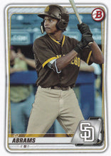 Load image into Gallery viewer, 2020 Bowman Prospects CJ Abrams BP-62 San Diego Padres
