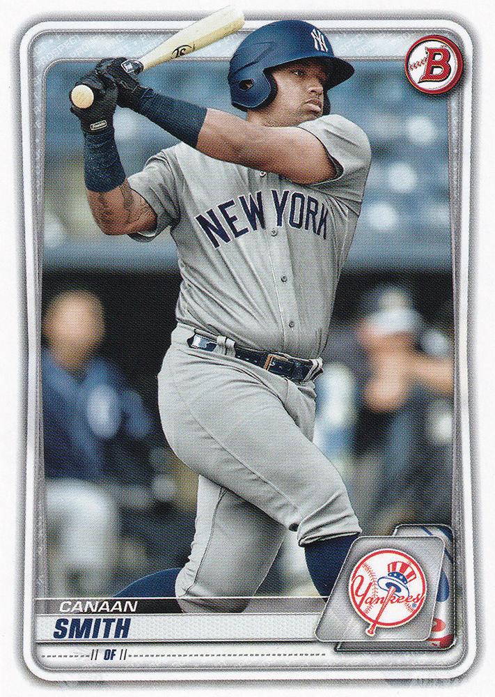 2020 Bowman Prospects Canaan Smith BP-69 New York Yankees