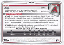 Load image into Gallery viewer, 2020 Bowman Prospects Seth Beer BP-75 Arizona Diamondbacks
