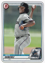 Load image into Gallery viewer, 2020 Bowman Prospects Sixto Sanchez BP-79 Miami Marlins
