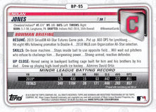 Load image into Gallery viewer, 2020 Bowman Prospects Nolan Jones BP-95 Cleveland Indians
