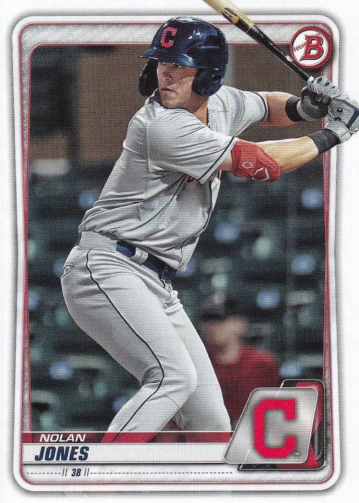 2020 Bowman Prospects Nolan Jones BP-95 Cleveland Indians