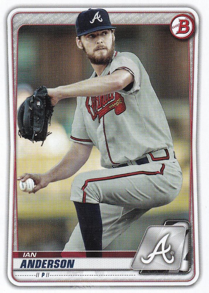 2020 Bowman Prospects Ian Anderson BP-97 Atlanta Braves