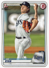 Load image into Gallery viewer, 2020 Bowman Prospects Joe Ryan BP-117 Tampa Bay Rays
