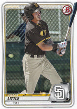Load image into Gallery viewer, 2020 Bowman Prospects Grant Little BP-133 San Diego Padres
