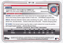 Load image into Gallery viewer, 2020 Bowman Prospects Miguel Amaya BP-136 Chicago Cubs
