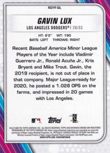 Load image into Gallery viewer, 2020 Bowman Roy Favorite Gavin Lux RC ROYF-GL Los Angeles Dodgers
