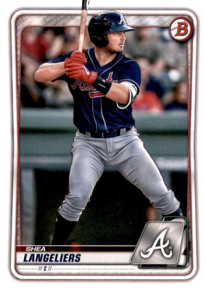 2020 Bowman Draft Shea Langeliers BD-183 Atlanta Braves™