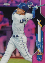Load image into Gallery viewer, 2020 Topps Chrome Pink Refractor Nicky Lopez  #92 Kansas City Royals
