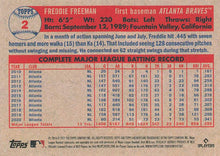 Load image into Gallery viewer, 2021 Topps Archives Freddie Freeman #2 Atlanta Braves
