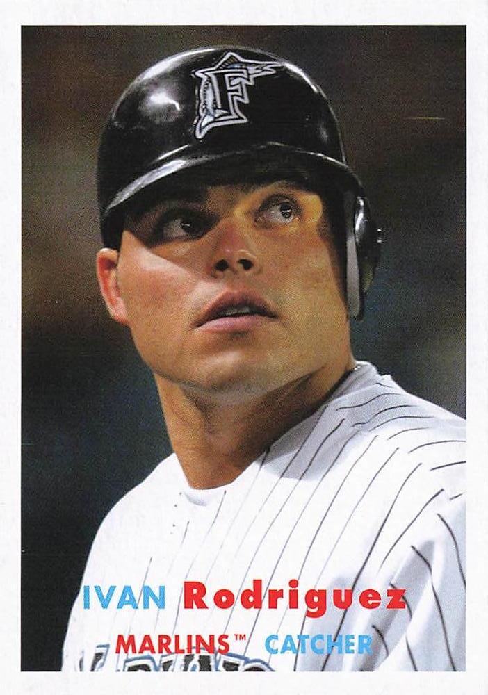 2021 Topps Archives Ivan Rodriguez #5 Florida Marlins