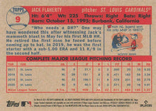 Load image into Gallery viewer, 2021 Topps Archives Jack Flaherty #9 St. Louis Cardinals
