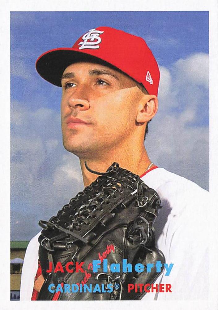 2021 Topps Archives Jack Flaherty #9 St. Louis Cardinals