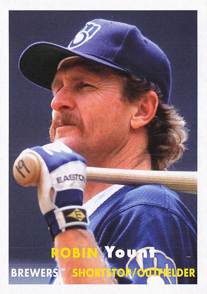 2021 Topps Archives Robin Yount #20 Milwaukee Brewers
