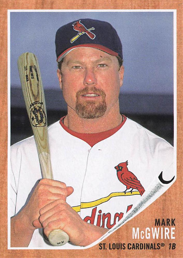 2021 Topps Archives Mark McGwire #55 St. Louis Cardinals
