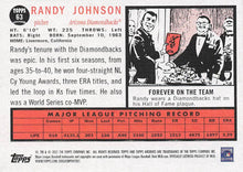 Load image into Gallery viewer, 2021 Topps Archives Randy Johnson #63 Arizona Diamondbacks
