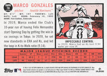 Load image into Gallery viewer, 2021 Topps Archives Marco Gonzales #78 Seattle Mariners
