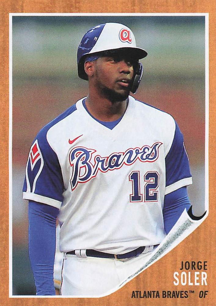 2021 Topps Archives Jorge Soler #87 Atlanta Braves