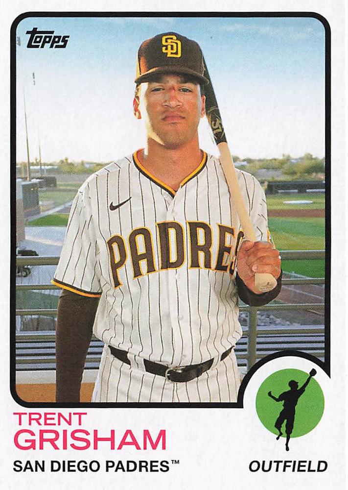 2021 Topps Archives Trent Grisham #122 San Diego Padres